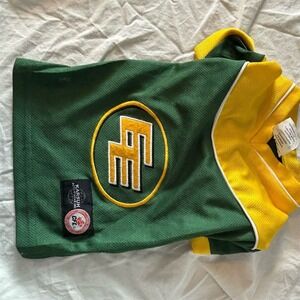 Edmonton Elks CFL‎ Dog Jersey XS Green Official Team Apparel